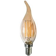 LED Filament žiarovka Candle Flame Amber C35 5 W/230 V/E14/2700 K/620 Lm/360°/Dim - LED žiarovka