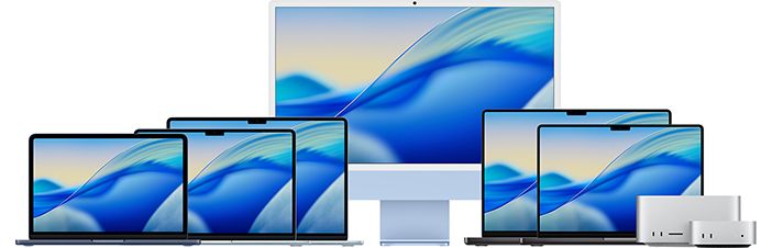 Mac rodina produktů od Apple