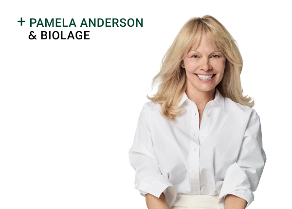 Pamela Anderson and Biolage 