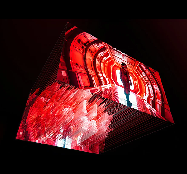 Barevná gradace Sony True RGB — jemné přechody odstínů a HDR scéna na BRAVIA 9 II