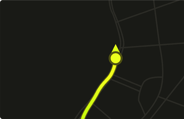 Precise route tracking