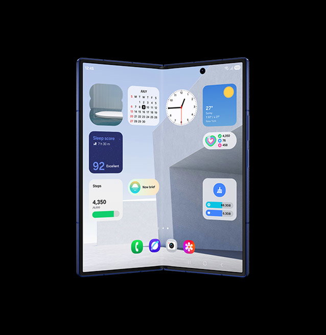 Neues One UI 8 für Fold gebaut