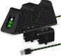 STEALTH Twin Charging Dock + Battery Packs - Black - Xbox - Dobíjacia stanica