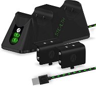 STEALTH Twin Charging Dock + Battery Packs - Black - Xbox - Töltőállomás