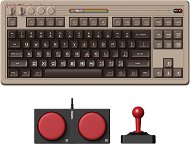 8BitDo Retro Mechanical Keyboard (C64 Edition) + Dual Super Buttons - Gaming-Tastatur