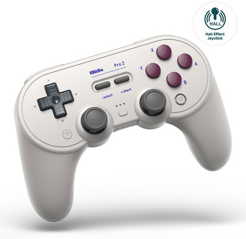 8BitDo Pro 2 Wireless Controller (Hall Effekt Joystick) - G Classic Edition - Nintendo Switch - Gamepad - Hauptbild