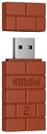 8BitDo USB Wireless Adaptér 2 – Brown – Nintendo Switch/PC - Bluetooth adaptér