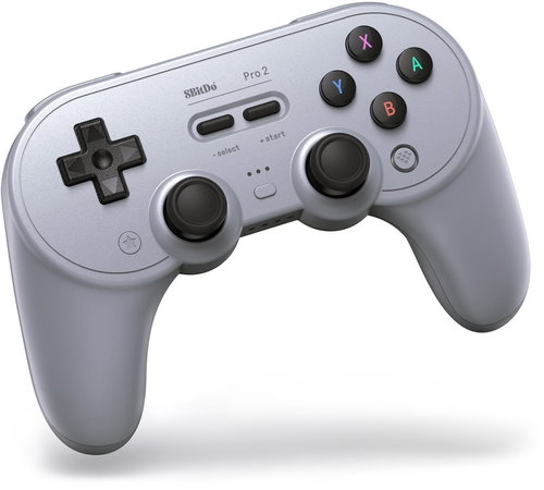 8BitDo Pro 2 Wireless Controller (Hall Effect Joystick) - Gray Edition - Nintendo Switch - Gamepad - Main image