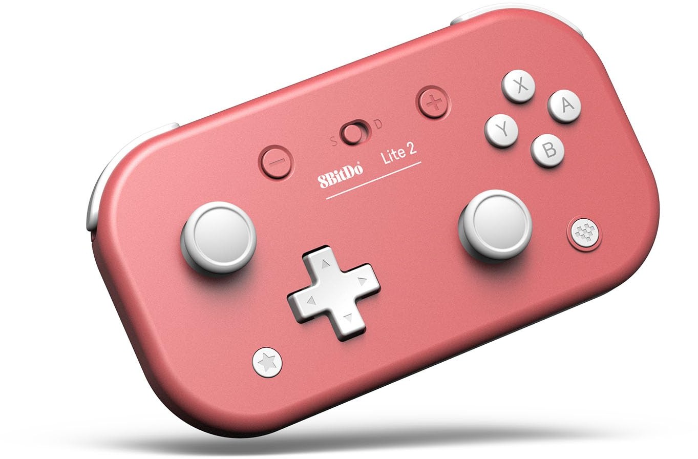 8BitDo Lite 2 Gamepad - Pink - Nintendo Switch