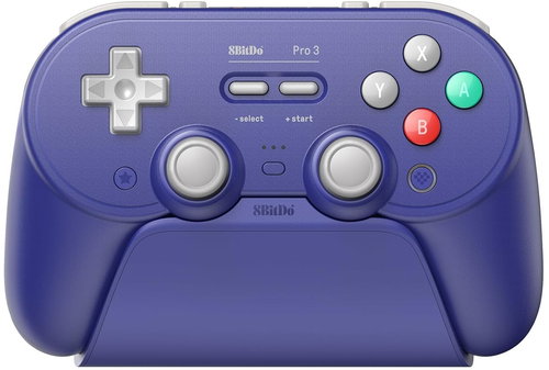 8BitDo Pro 3 Bluetooth Gamepad - Purple - Nintendo Switch / PC - Gamepad - Hauptbild