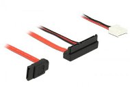 Delock Cable SATA 6 Gb / s 7 pin receptacle + Floppy 4 pin power receptacle (5 V)&gt; SATA 22 pin rec - Data Cable