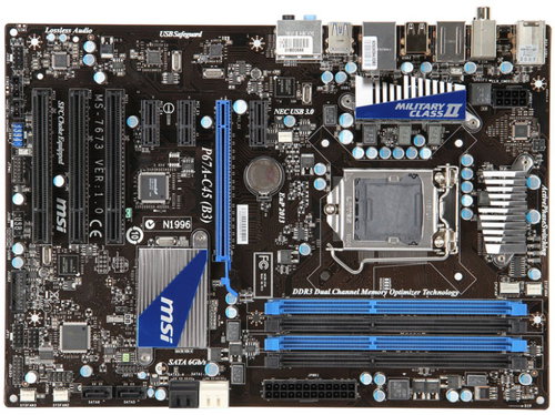 MSI P67A-C45 (B3) Main image MSI P67A-C45 (B3) - Motherboard - Main image