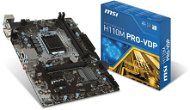 MSI-PRO H110 VDP - Motherboard