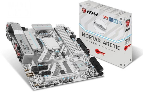 MSI B250M MORTAR ARCTIC - Motherboard - Main image