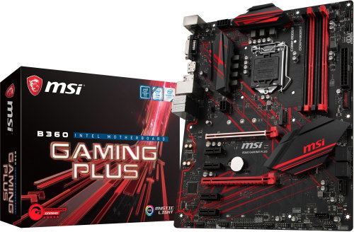 MSI B360 GAMING PLUS - Motherboard - Main image