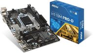 MSI H110M PRO-D - Motherboard