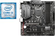 MSI B360M MORTAR + Intel i3-9100F CPU Action Pack - Set