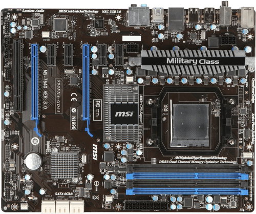 MSI 990FX-GD65 Main image MSI 990FX-GD65 - Motherboard - Main image