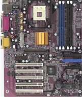 ECS P4S5A, SIS645 pro i P4 CPU, SDRAM i DDR, AC97 - Základní deska