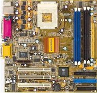 ECS K7SOM (M841LR), SIS 740,  2xSDRAM, 2xDDR, int. VGA, LAN - Motherboard