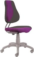 ALBA Fuxo S-Line šedo/fialová - Dětská židle k psacímu stolu