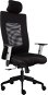 Kancelářská židle ALBA Lexa s podhlavníkem - černá - Kancelářská židle