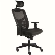 Kancelárska stolička ALBA York sieť čierna - Kancelářská židle