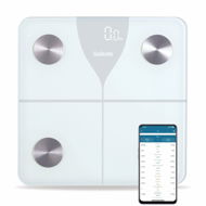 Salente SlimFit, osobná fitness Bluetooth váha, biela - Osobná váha