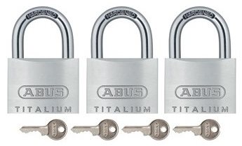 ABUS 727TI/40 Triple Pack - Padlock - Main image