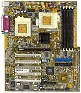 ASUS CUV266-D Dual CPU Vt8633 DDR na Tualatin/P3 - Motherboard
