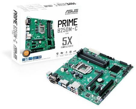 ASUS PRIME B250M-C - Motherboard - Main image