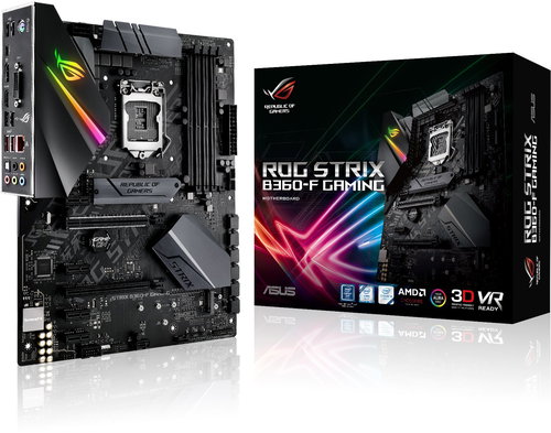 ASUS ROG STRIX B360-F GAMING - Motherboard - Main image