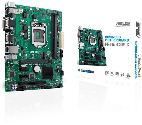 ASUS H310M-C Mainboard Hauptbild ASUS H310M-C Mainboard - Motherboard - Hauptbild