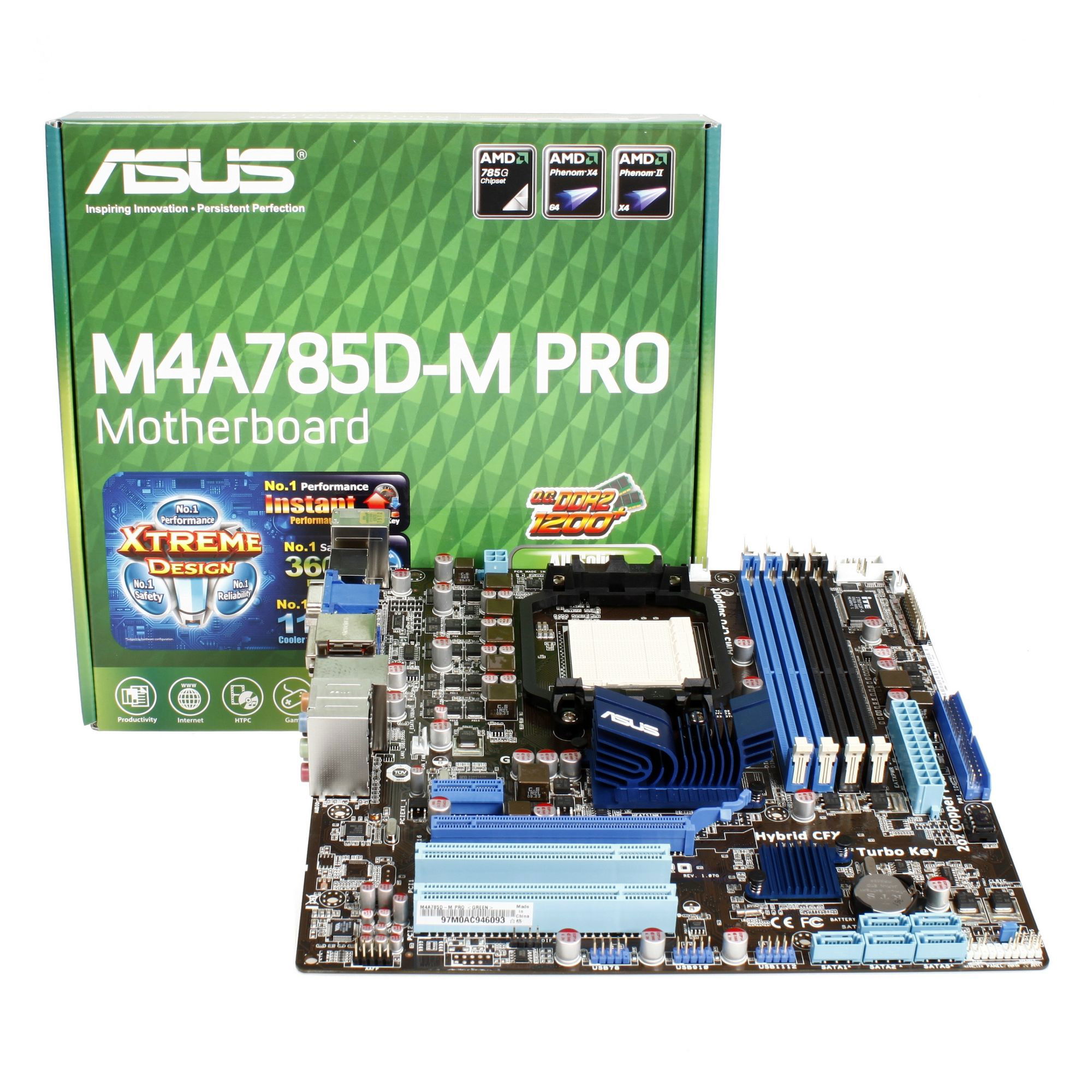 ASUS M4A785D-M PRO - Motherboard | alza.sk