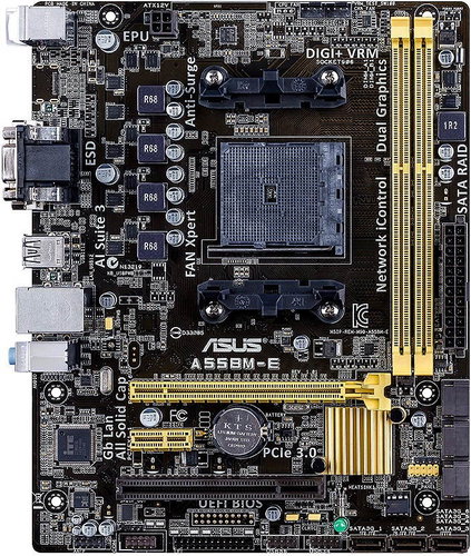  ASUS A55BM-E  - Motherboard - Fő fotó