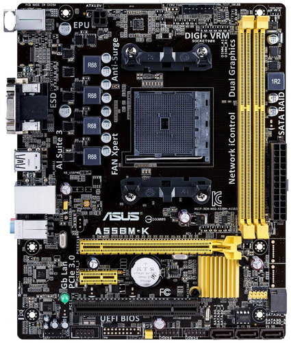  ASUS A55BM-K  - Motherboard - Main image