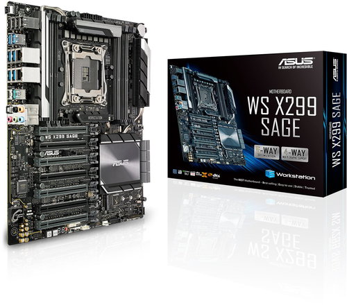 ASUS WS X299 SAGE Main image ASUS WS X299 SAGE - Motherboard - Main image
