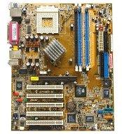 ASUS A7N8X-E DELUXE nForce 2 Ultra 400, AGP 8x, DDR400, SATA, RAID, FW, GLAN, scA bulk - Motherboard