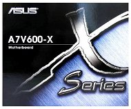 ASUS A7V600-X VIA KT600, DDR400, ATA133, SATA, USB2.0, LAN scA - Motherboard