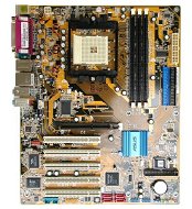 ASUS K8N-E, nForce3 250Gb, 3xDDR400, ATA133, SATA, 2xRAID, AGP8x, USB2.0, 6ch audio, GLAN, sc754 - Motherboard