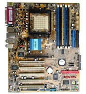 ASUS A8V DELUXE + WiFi, K8T800Pro, ATA133, SATA RAID, DualCh. DDR400, AGP8x, USB2.0, sc939 - Motherboard