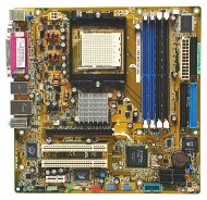 ASUS A8N-VM CSM, nForce430/6150, DualChannel DDR400, PCIe x16, SATA II RAID, USB2.0, LAN, mATX bulk  - Motherboard