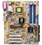 ASUS P5RD1-V - ATI Xpress 200, DualChannel DDR, VGA+PCIe x16, RAID, ATA133, SATA, USB2.0, GLAN, Sc77 - Motherboard
