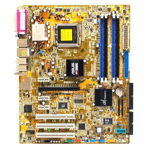 ASUS P5RD1-V DELUXE - ATI Xpress 200, DCh. DDR, VGA+PCIe x16, RAID, ATA133, SATA, USB2.0, FW, TV tun - Motherboard - Main image
