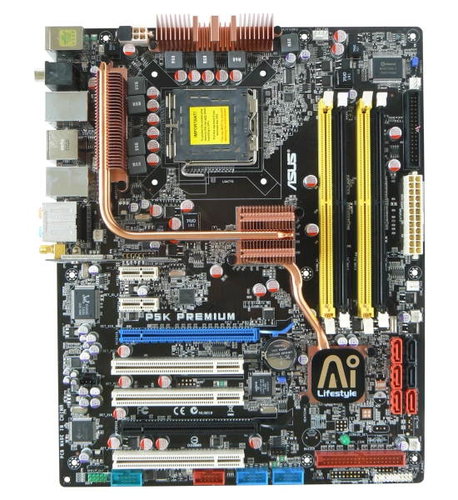 ASUS P5K PREMIUM Main image ASUS P5K PREMIUM - Motherboard - Main image