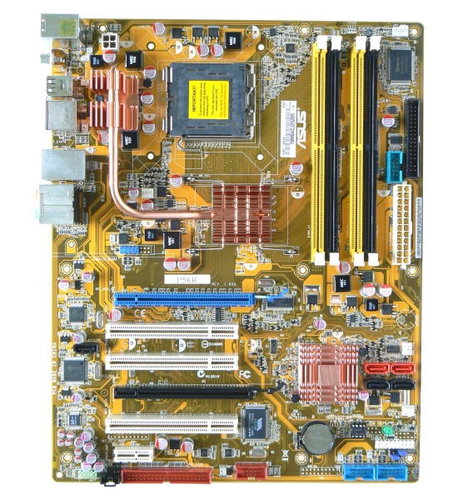 ASUS P5KR - P35/ICH9, PCIe x16, DDR2 1066, SATA II RAID, eSATA, FW, GLAN, 8ch audio, sc775 - Motherboard - Main image
