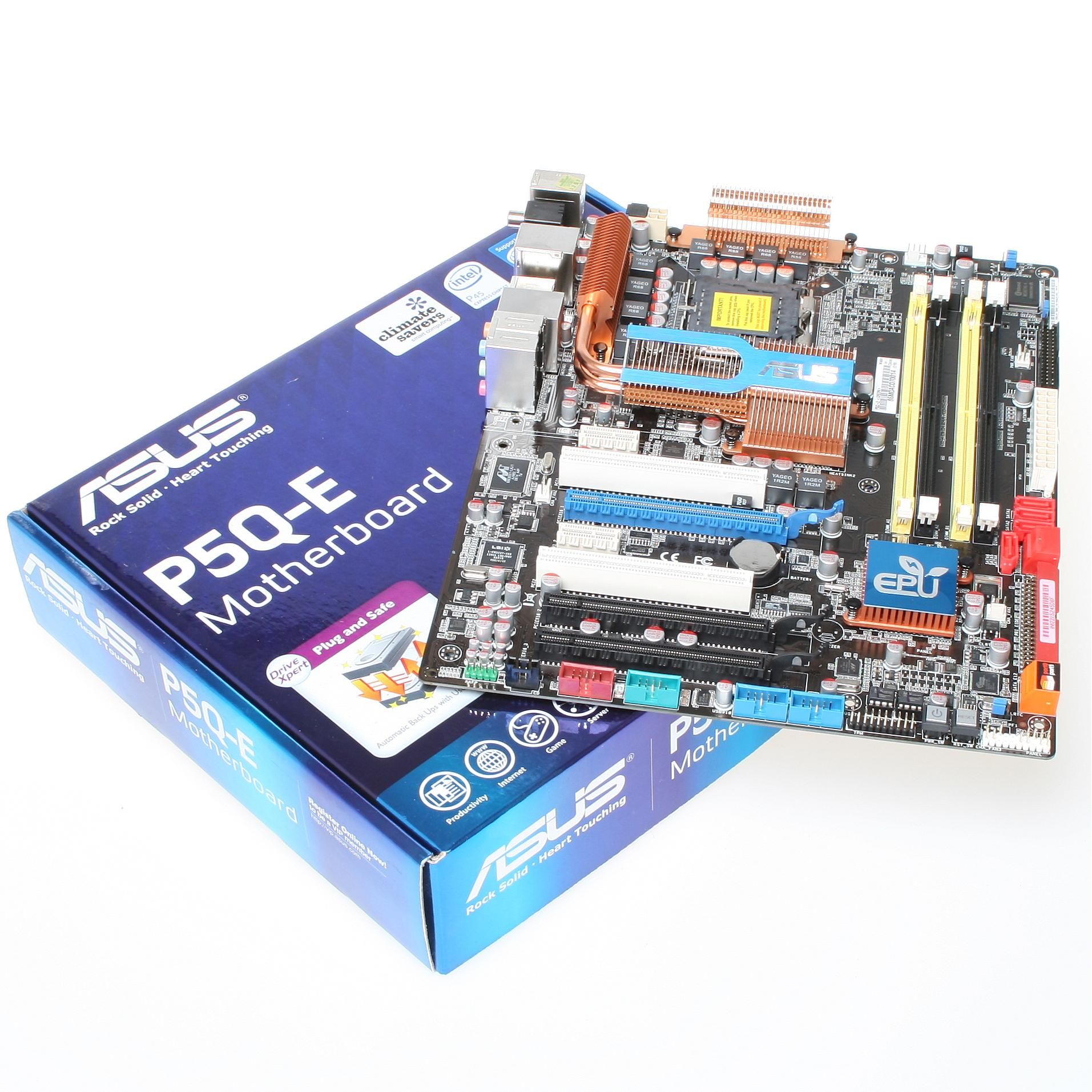 Asus deals p5qe motherboard