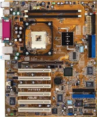 ASUS P4T533 i850E RIMM3200/4200 USB2.0 SoundMAX 6ch RAID sc478 - Motherboard - Main image