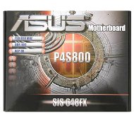 ASUS P4S800 - SiS648FX/963L, DualCh. DDR333, ATA133, AGP8x, USB2.0, 6ch audio, LAN, Sc478 - Základní deska