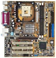 ASUS P4GE-VM i845GE, P4, AGP 4x, intgr. VGA, DDR, USB2.0, 6ch audio, LAN mATX - Motherboard
